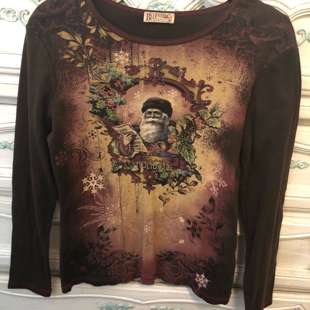 Christmas holiday long sleeve shirt